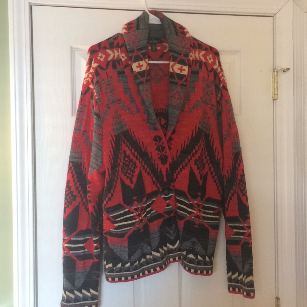 Heavy Button Up Cardigan